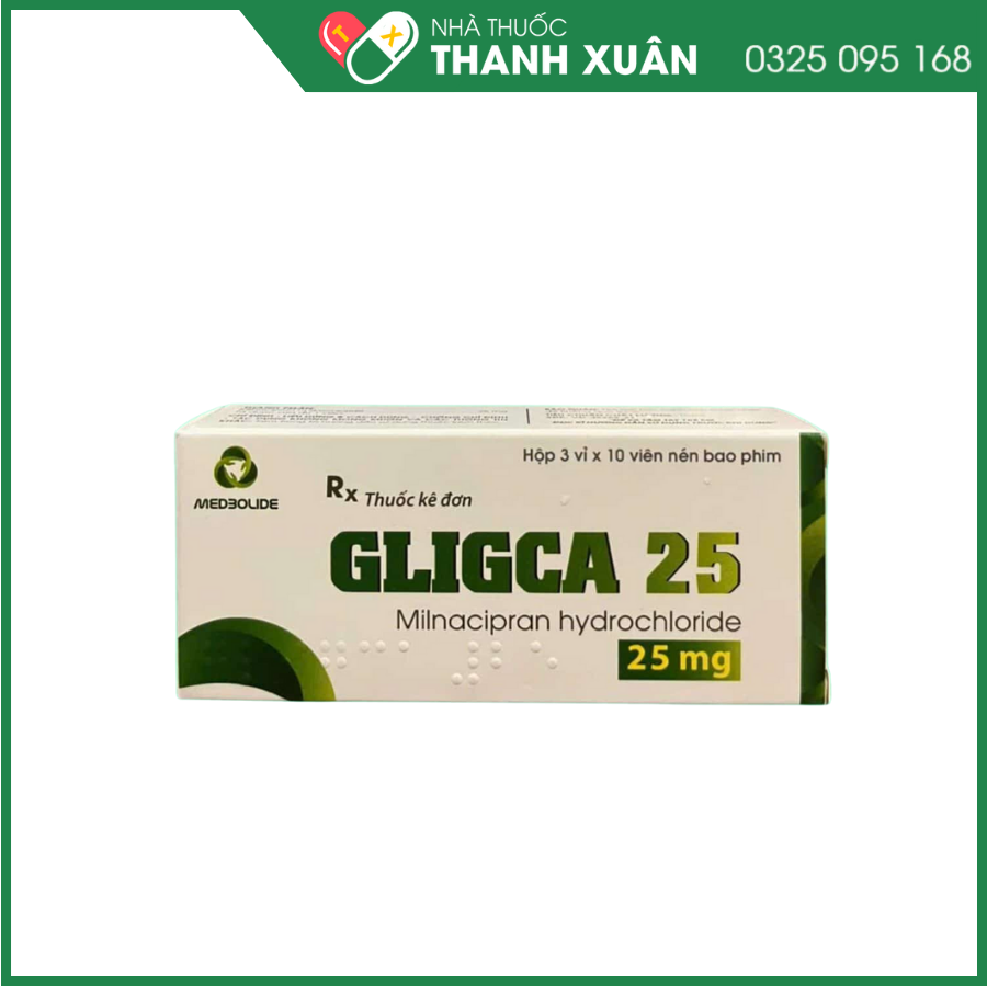 Gligca 25 điều trị bệnh đau cơ xơ hóa